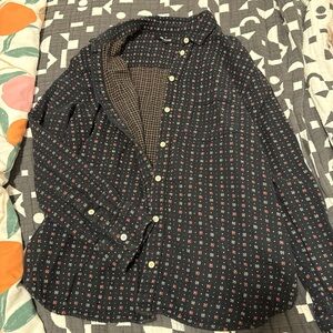 Madewell Oversized Ex-Boyfriend Shirt in Mayfair Foulard